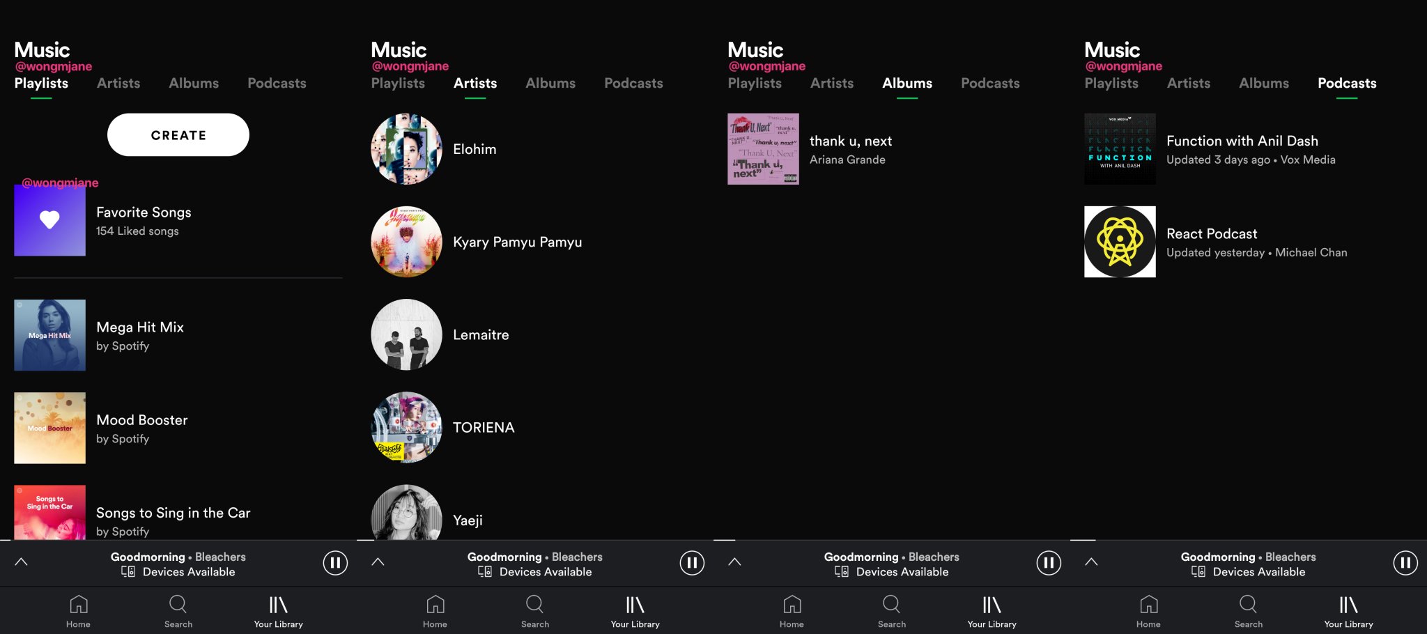 Spotify android app view queue windows 10